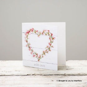 With Love Greetings Card