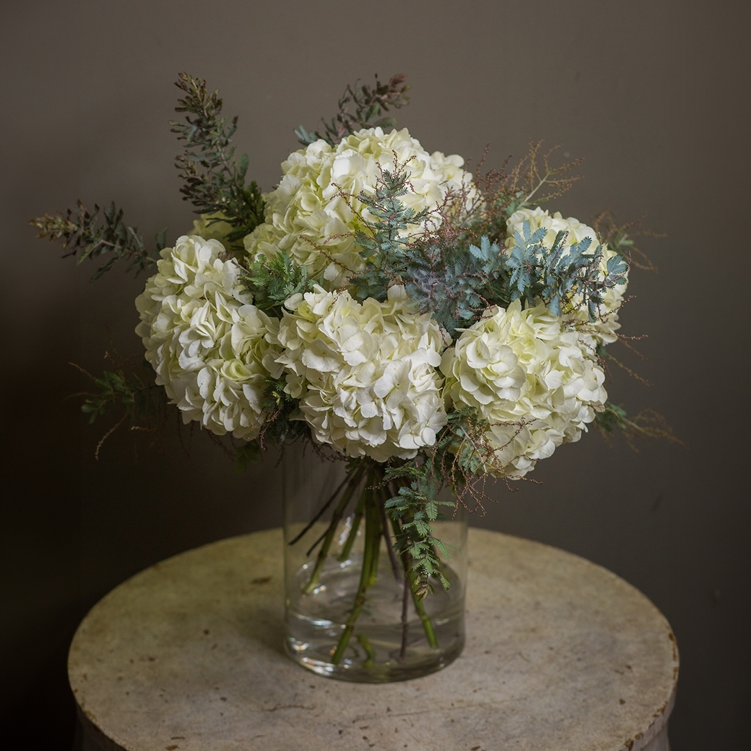 Winter clouds Vase